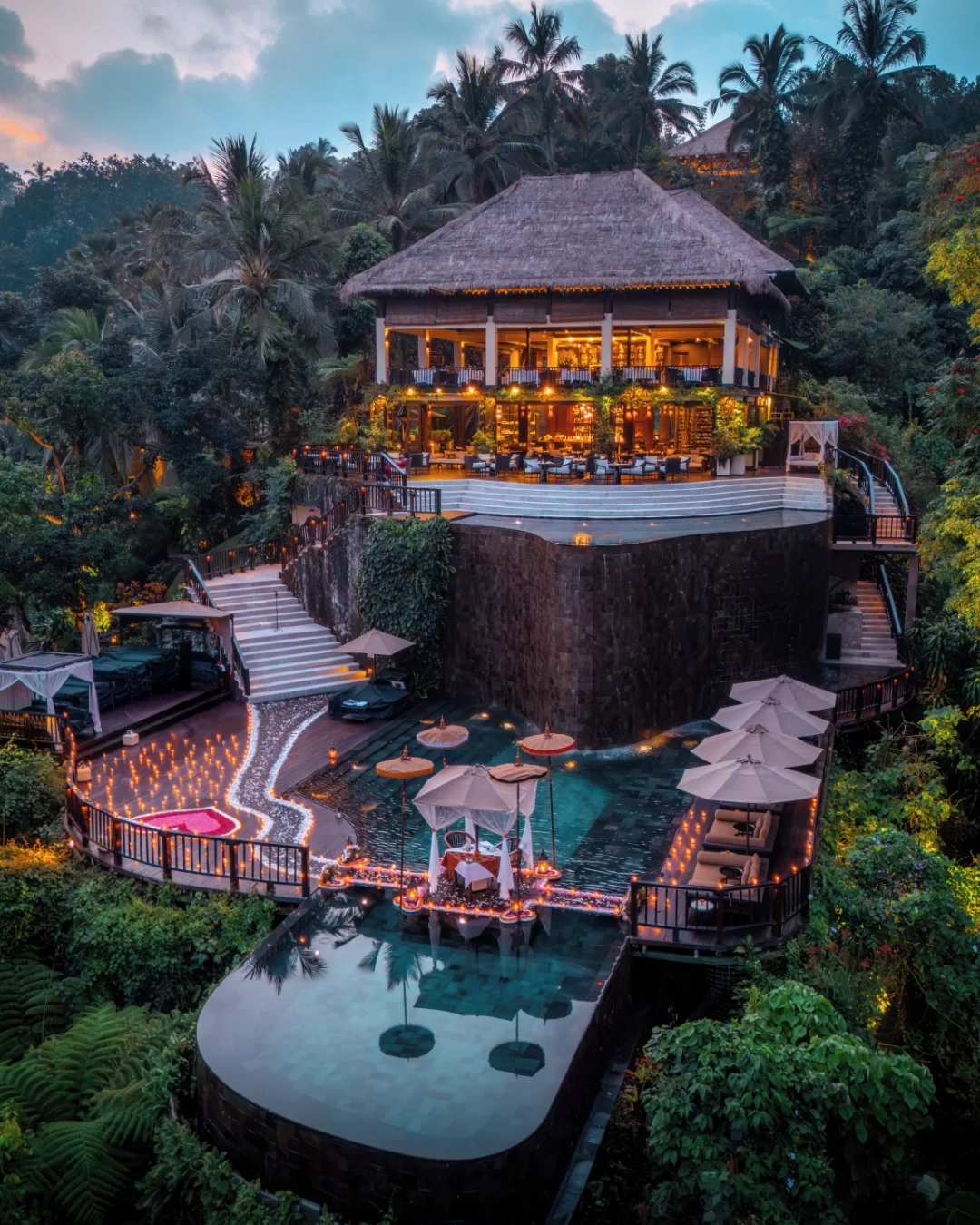 Hanging Gardens of Bali, exterior or arrival