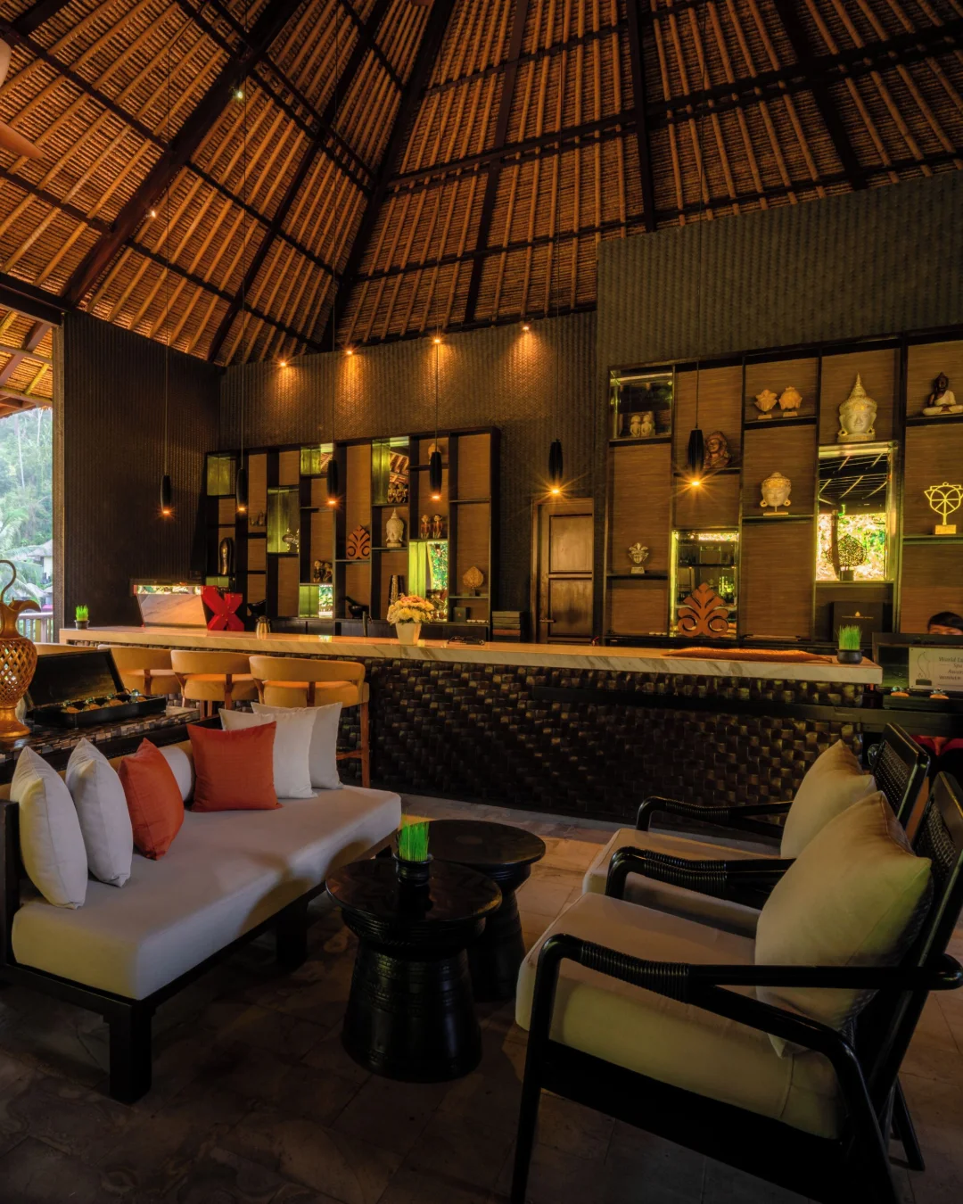 Hanging Gardens of Bali, restaurant or food