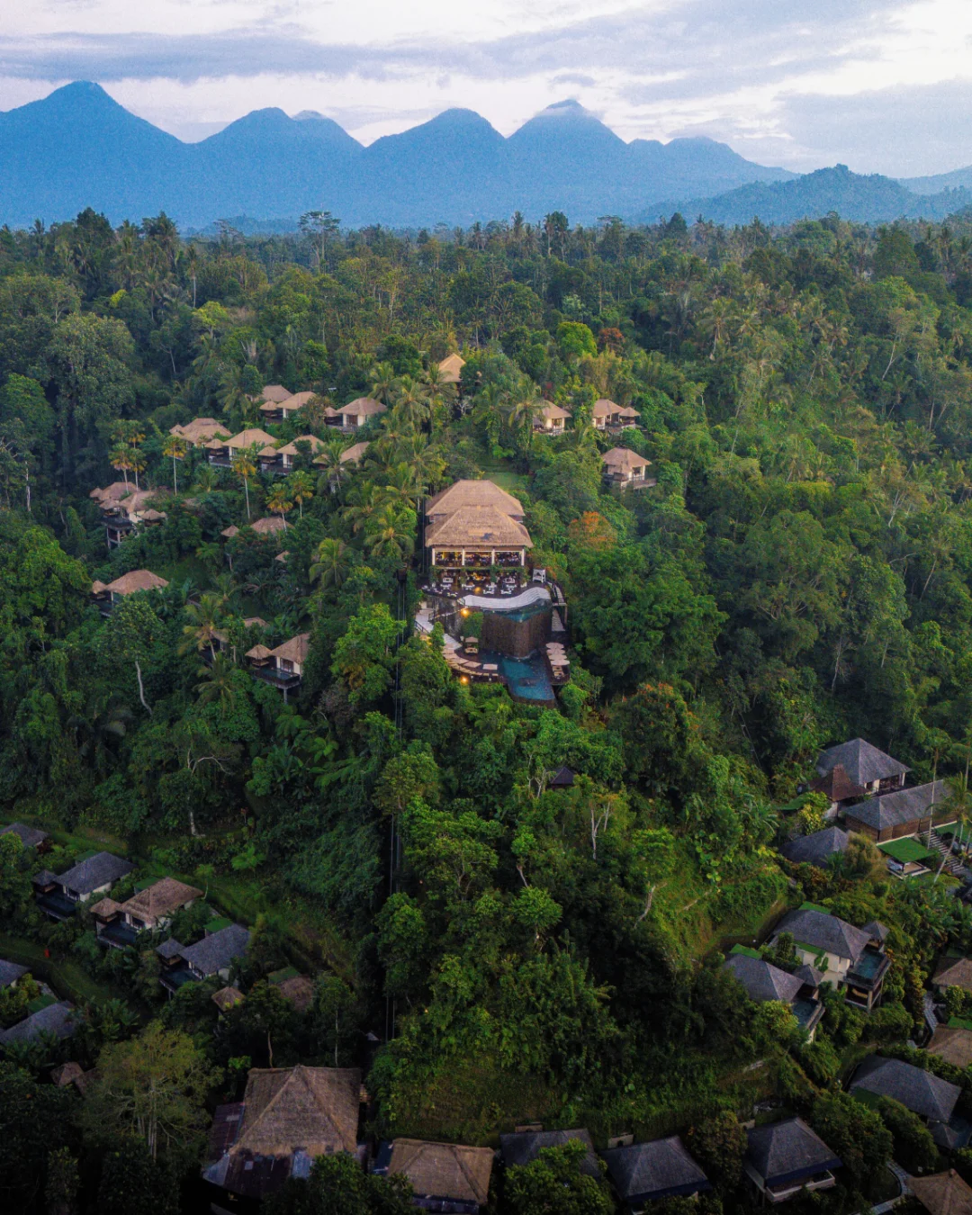 Hanging Gardens of Bali, view