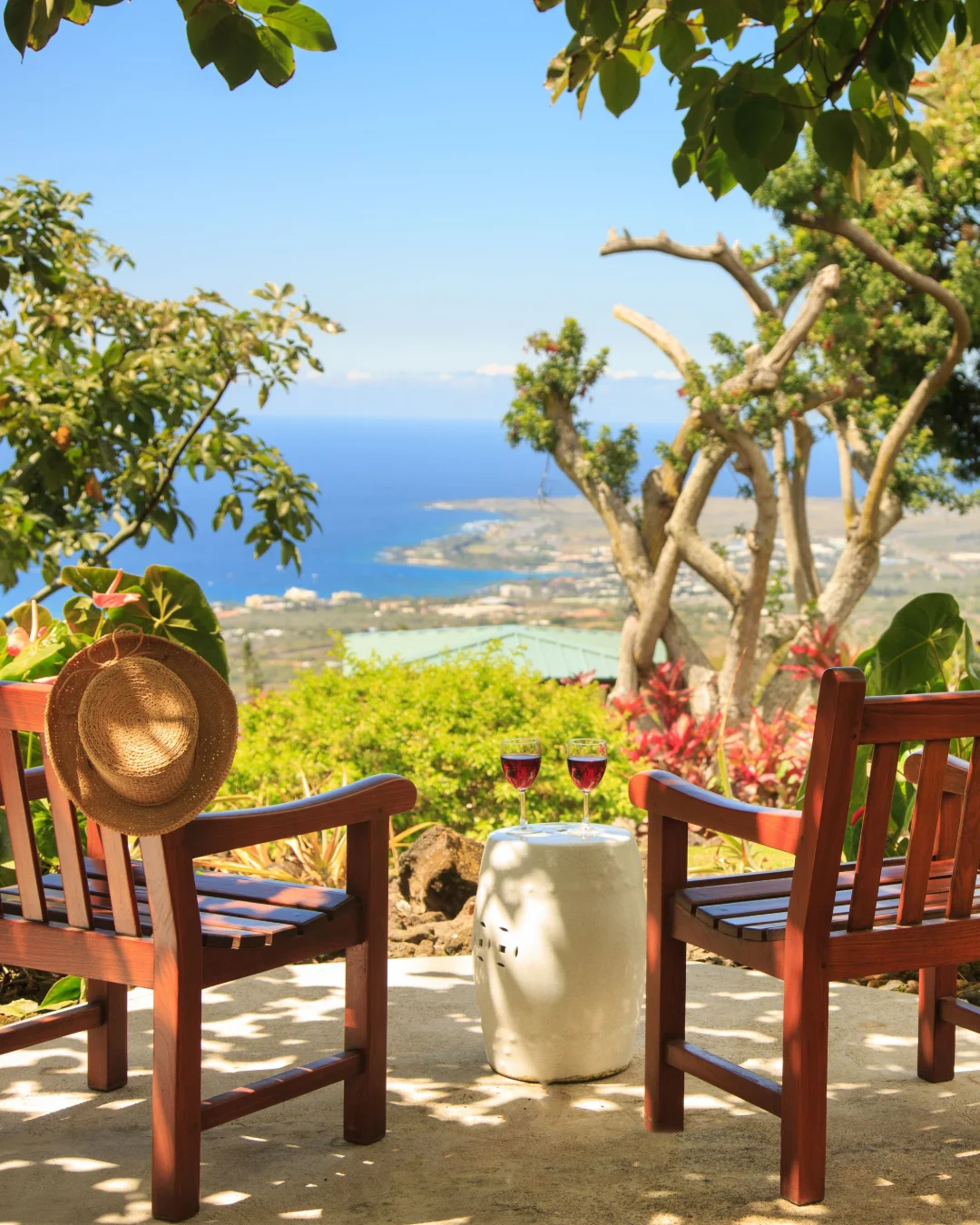 Holualoa Inn, view