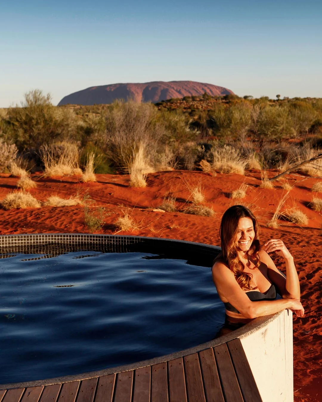 Longitude 131, spa or wellness facility