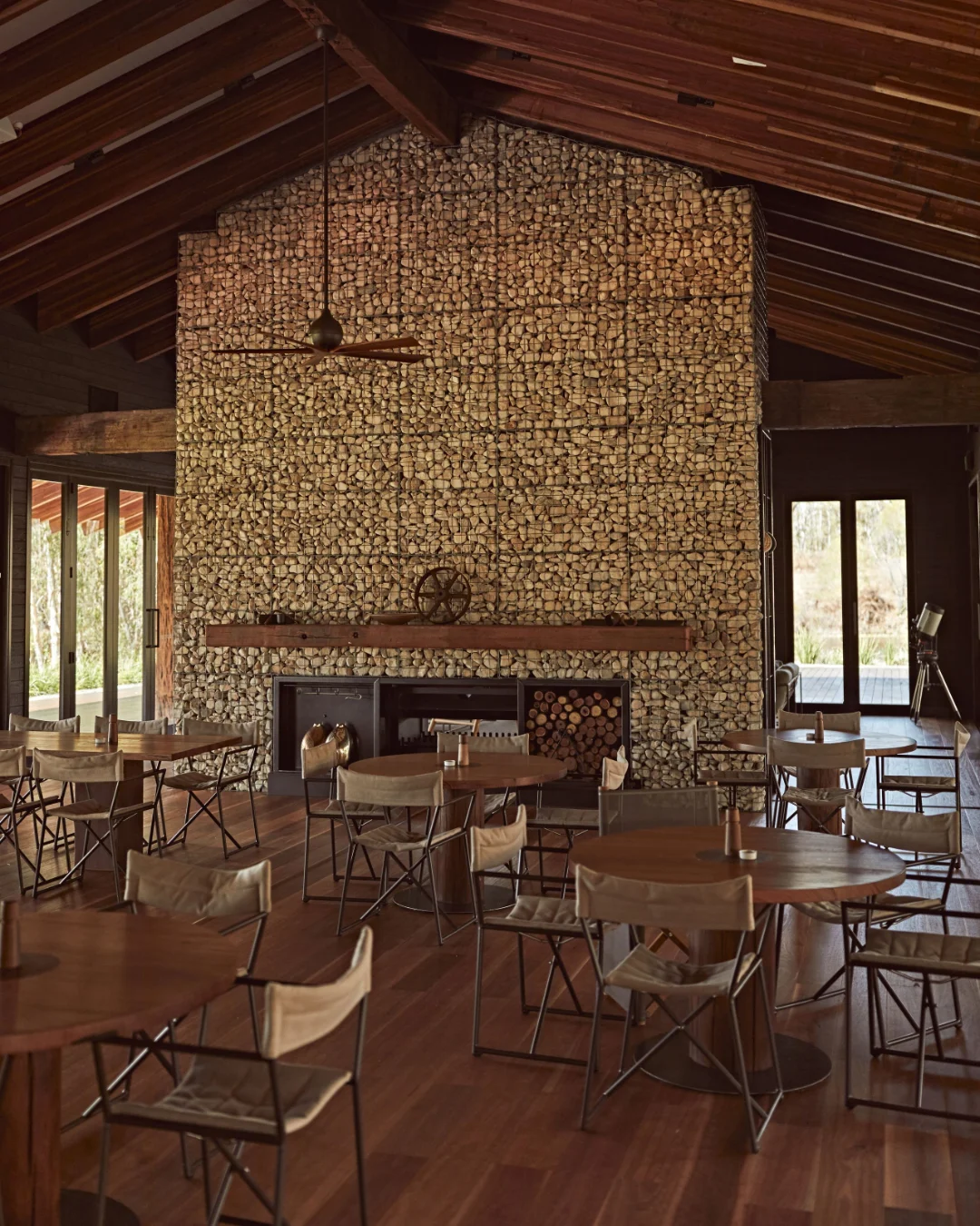 Mt Mulligan Lodge, design detail or communal space