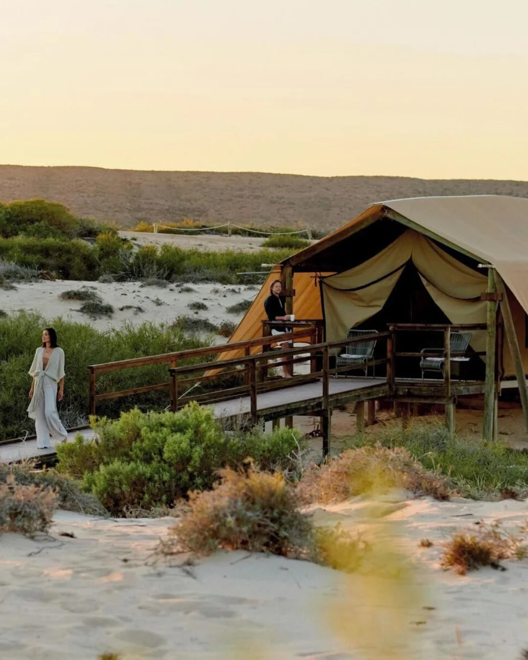 Sal Salis Ningaloo Reef, exterior or arrival