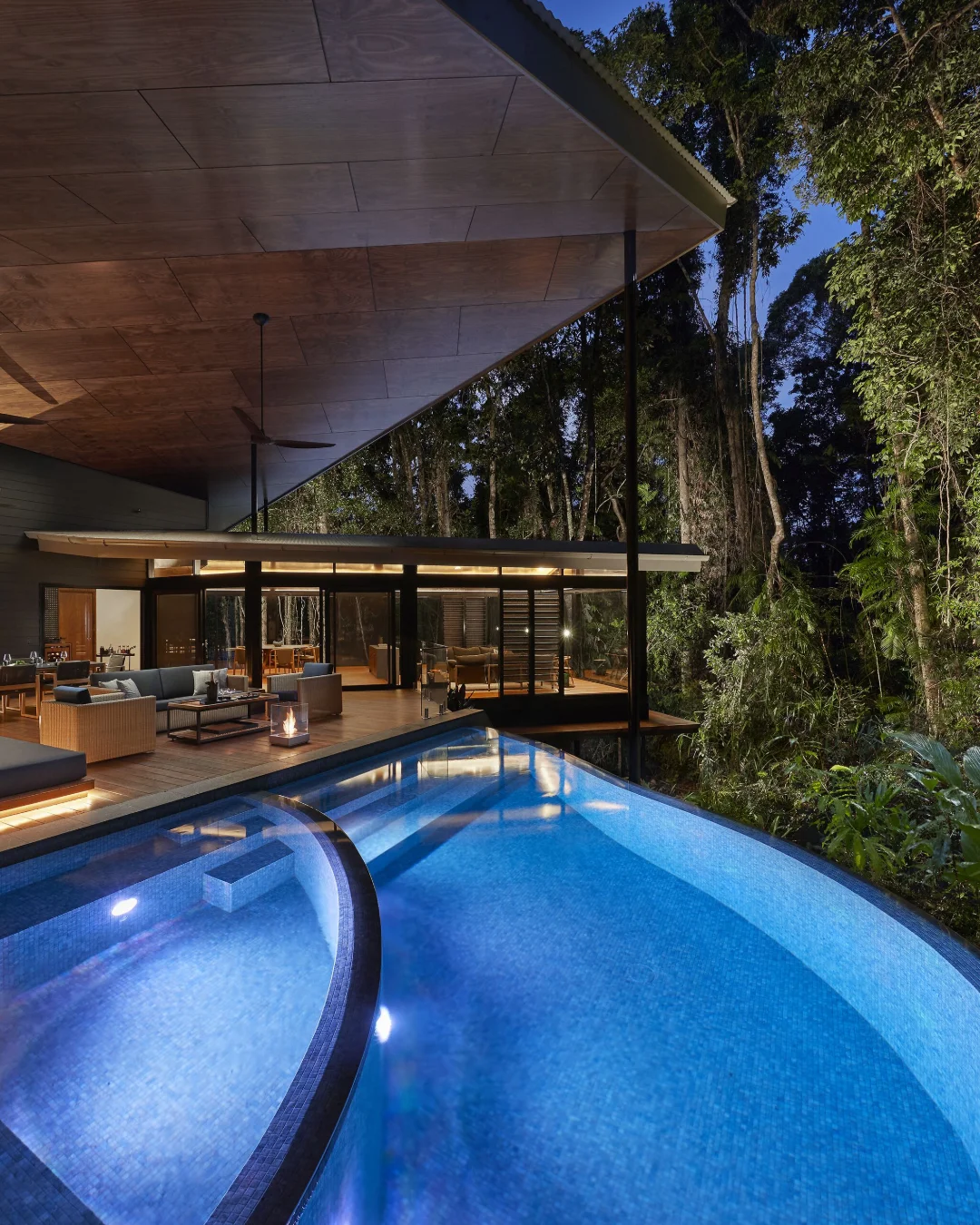 Silky Oaks Lodge, pool