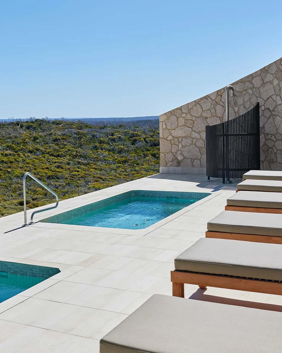 Southern Ocean Lodge, pool