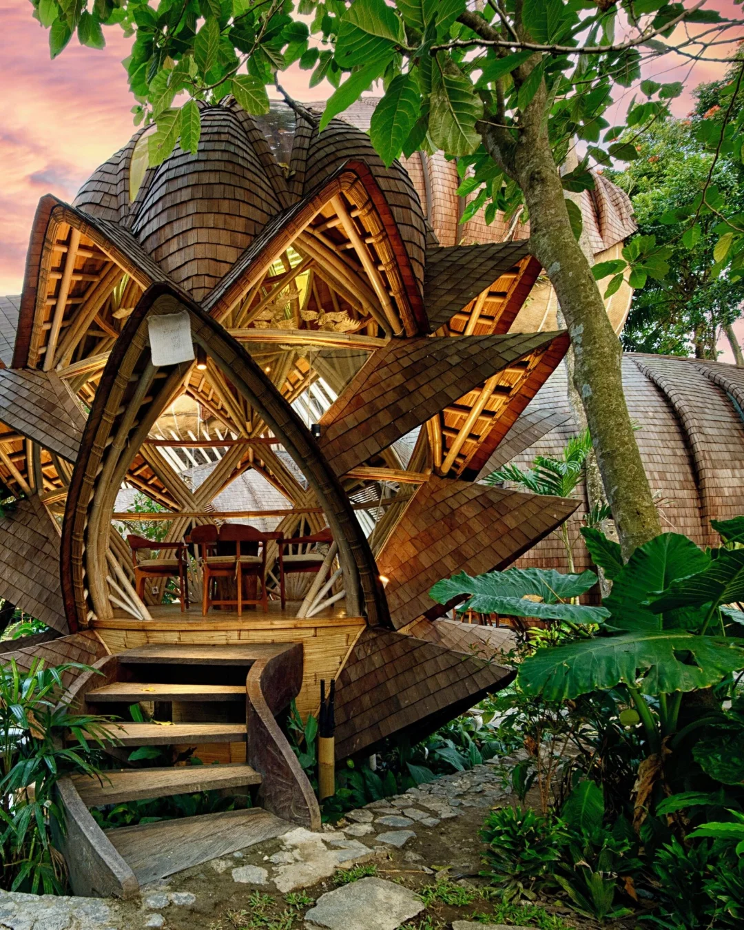 Ulaman Eco Luxury Resort, design detail or communal space
