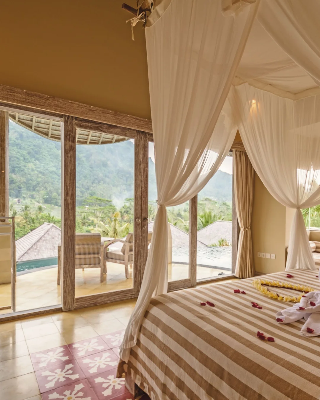 Wapa di Ume Sidemen, bedroom